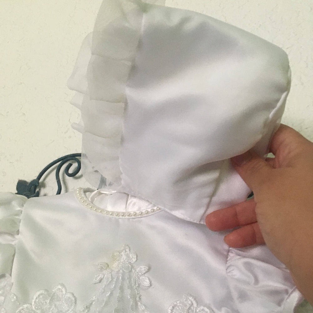 0-3 month girl Christening dress.